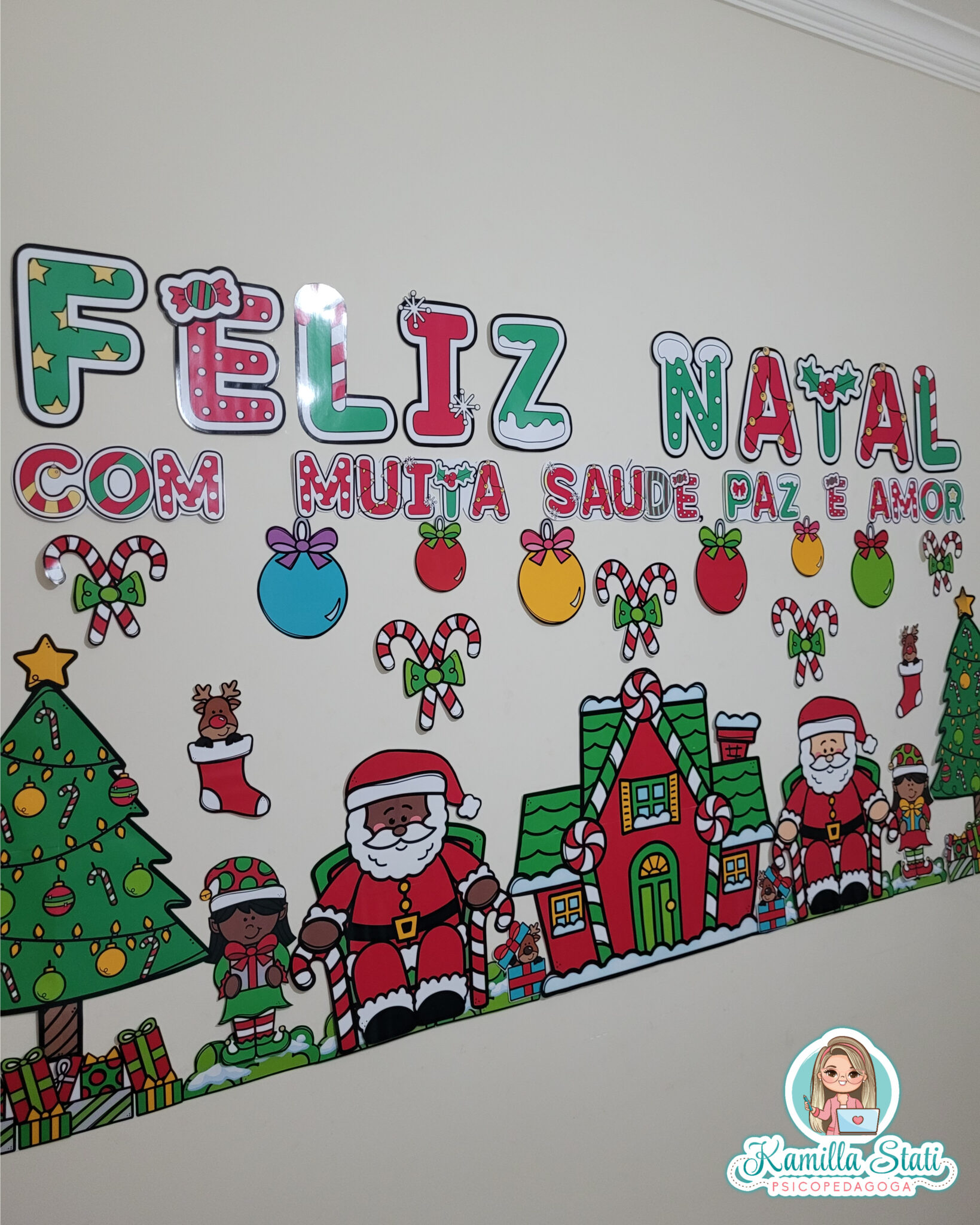Painel de Natal - Materiais Para Profes: Seu Portal de Recursos