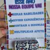 Cartãozinho para equipe escolar