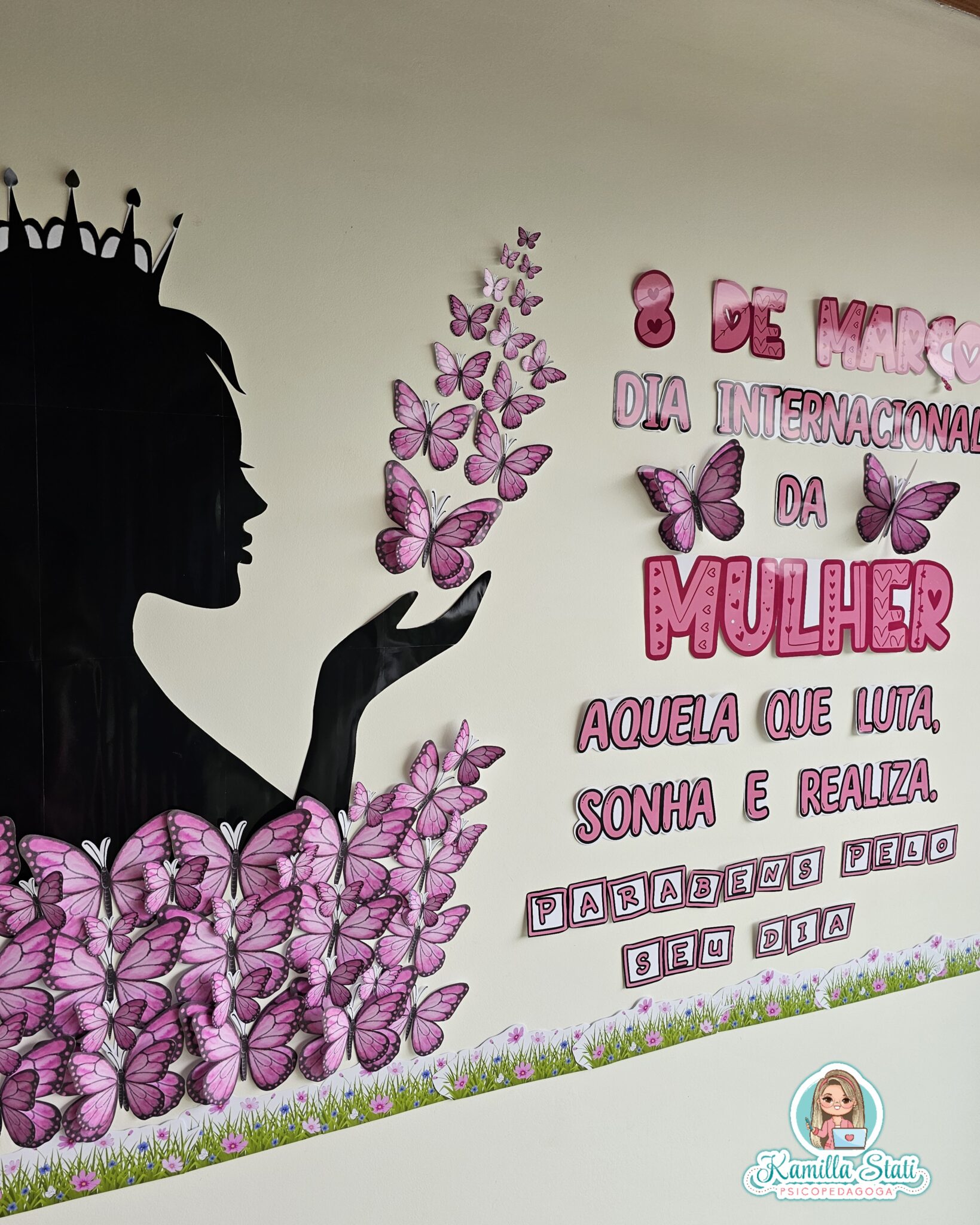Painel dia internacional da mulher - Materiais Para Profes: Seu Portal ...