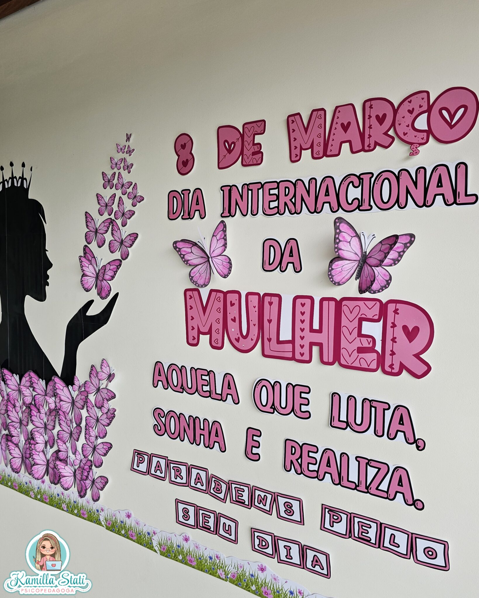 Painel dia internacional da mulher - Materiais Para Profes: Seu Portal ...