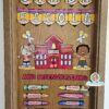 Decoração de porta: dia da escola