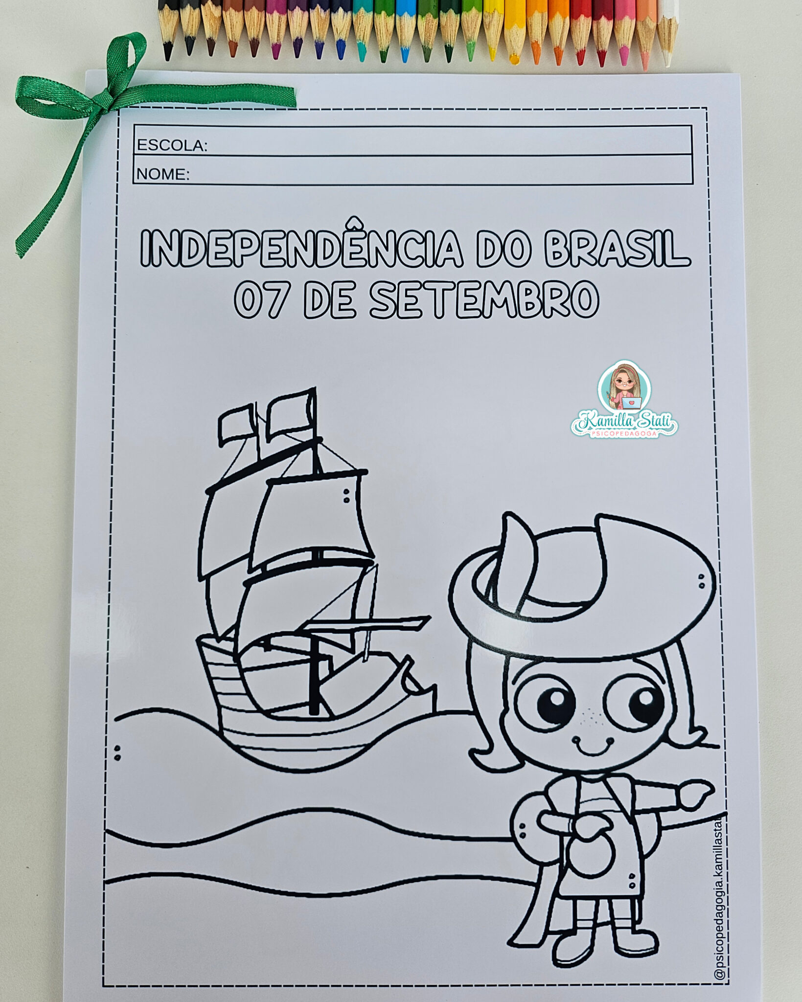 Desenhos para colorir 07 de setembro - Materiais Para Profes: Seu ...