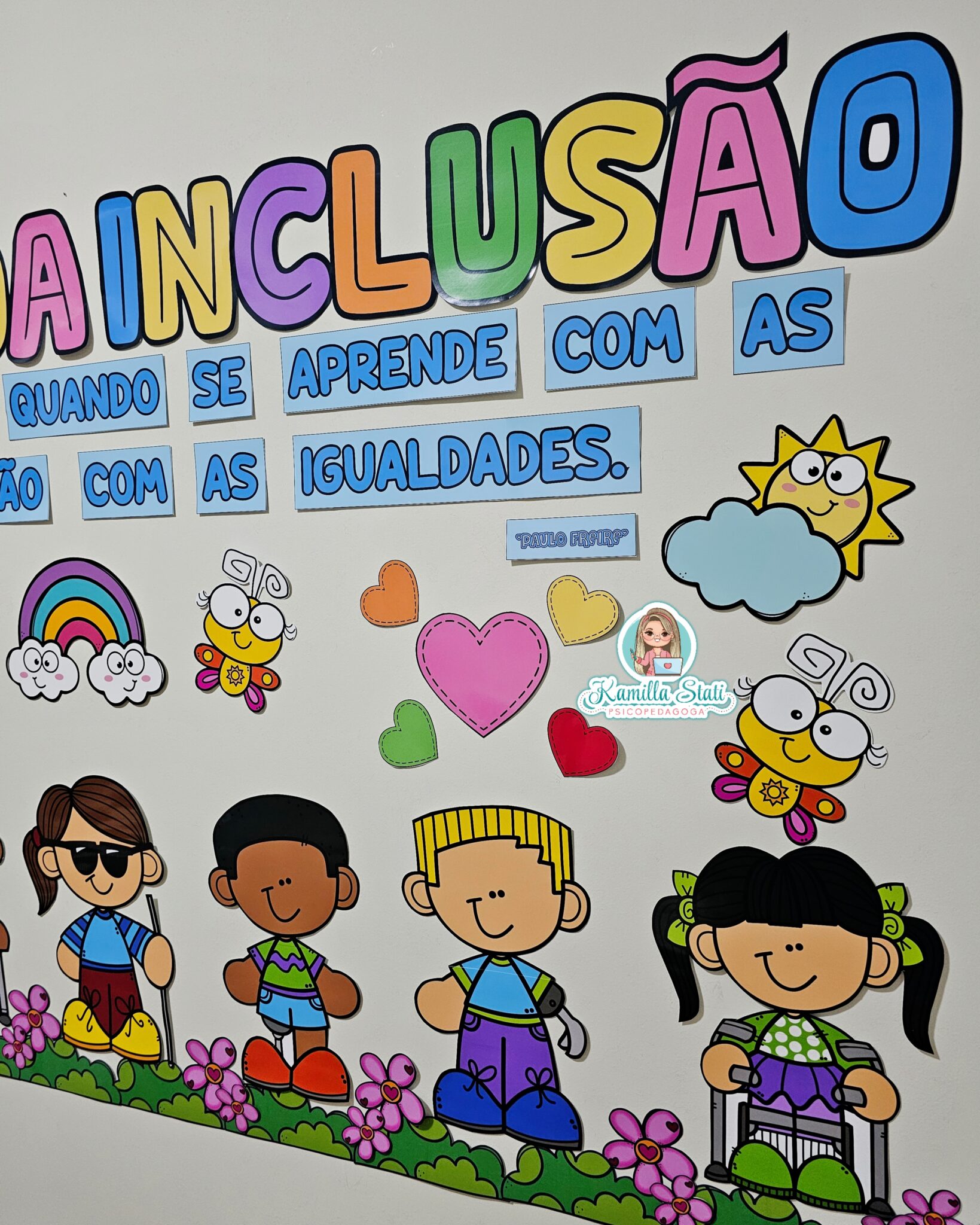 Painel semana da inclusão - Materiais Para Profes: Seu Portal de Recursos