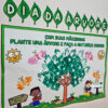 Mural das mãozinhas dia da árvore - Imagem 3