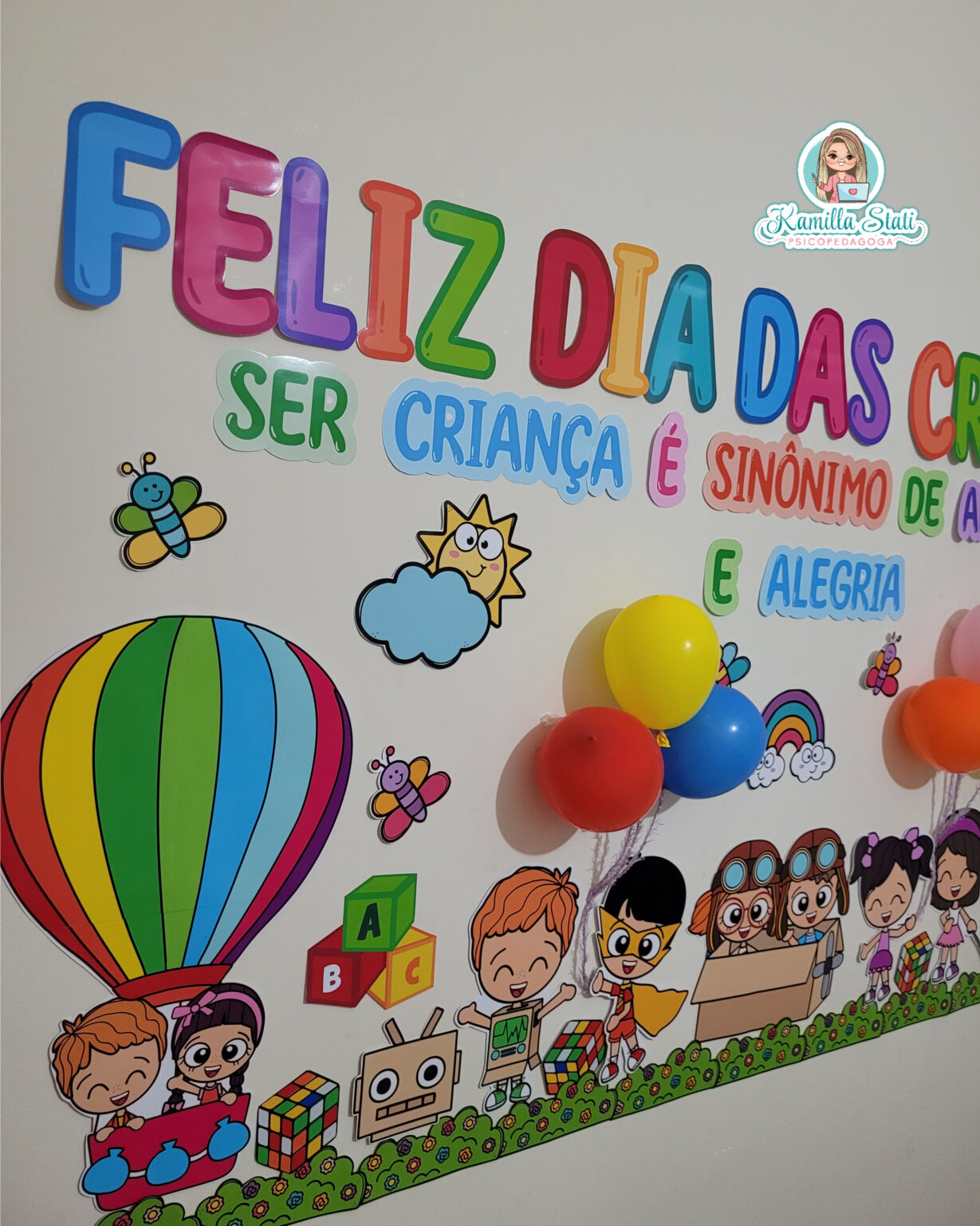 Painel dia das crianças - Materiais Para Profes: Seu Portal de Recursos