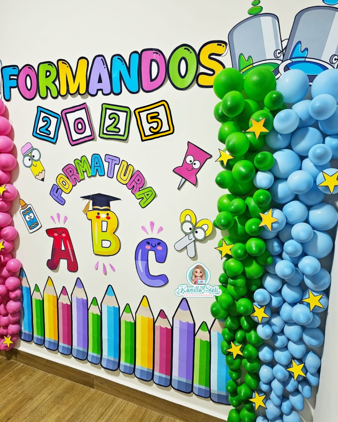 Painel balão formatura Abc 2025 - Imagem 5