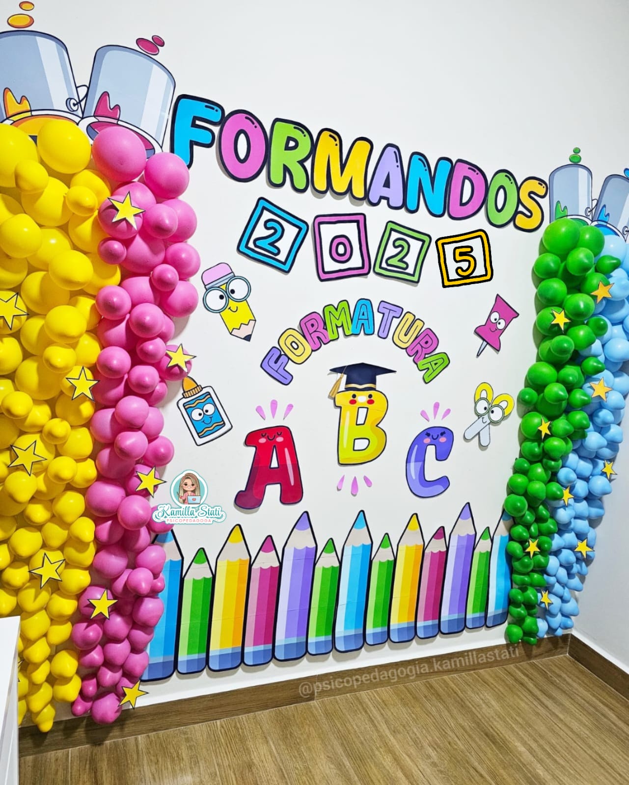 Painel balão formatura Abc 2025 - Imagem 7
