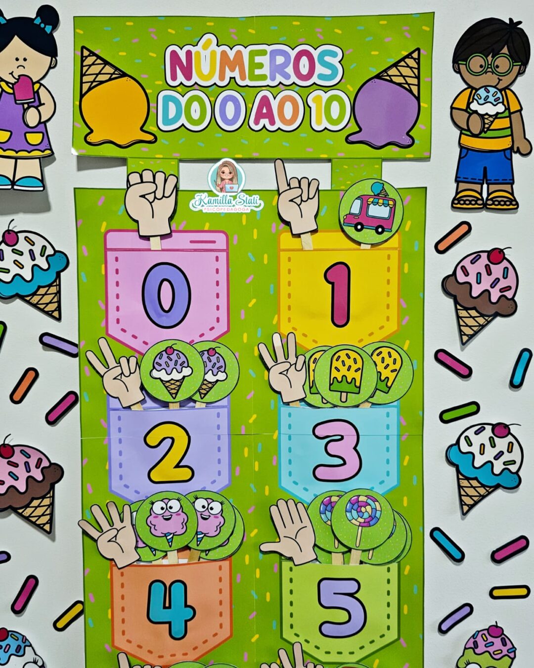 Números interativos do 0 ao 10