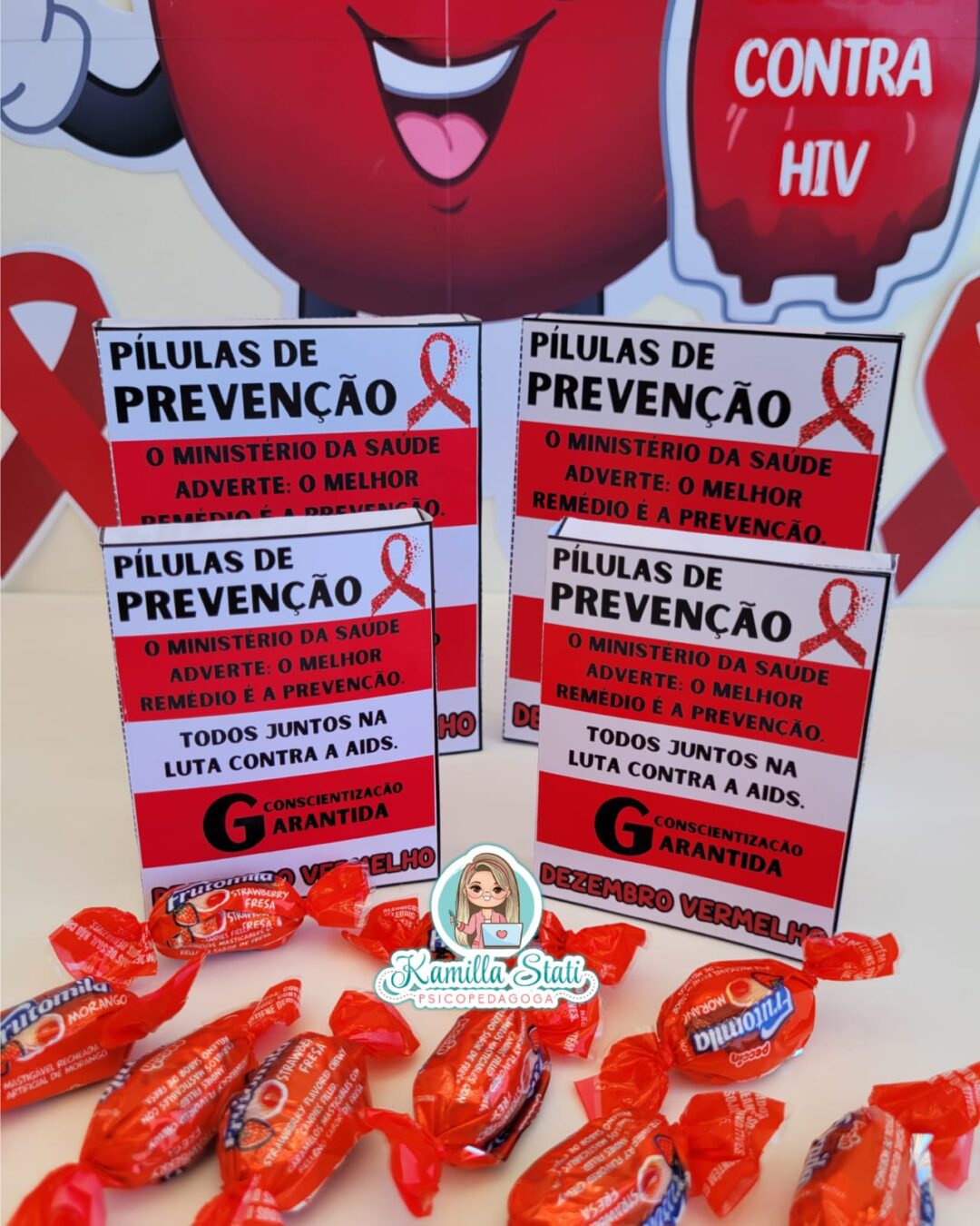 Caixinhas da prevenção: dezembro vermelho
