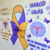 Painel março amarelo e lilás - Imagem 2