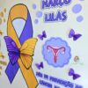 Painel março amarelo e lilás - Imagem 4