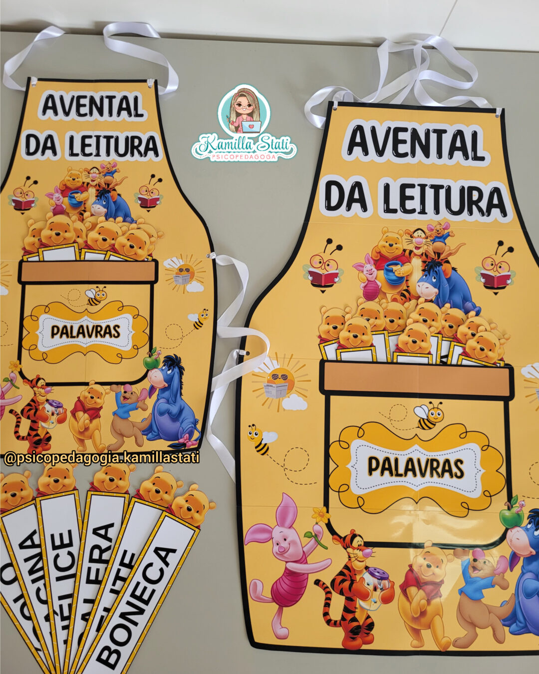 Avental da leitura (palavras) - Image 2