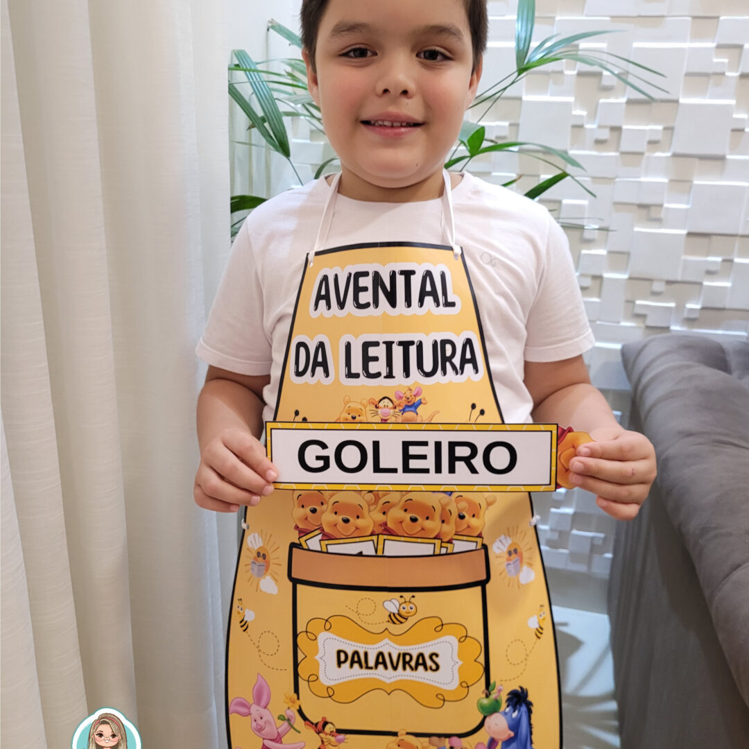 Avental da leitura (palavras)