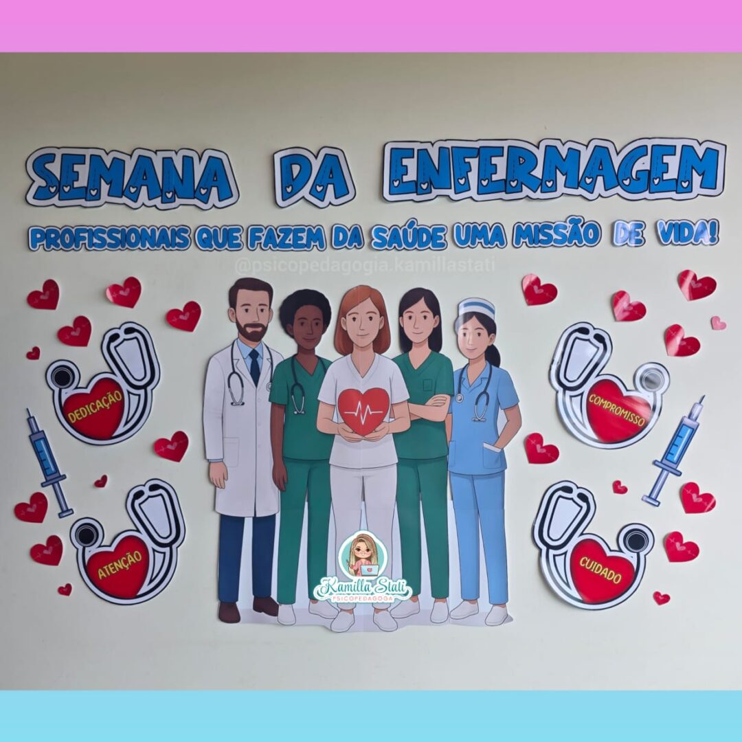 Painel semana da enfermagem