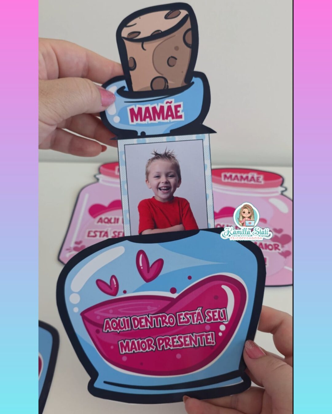 Cartão aqui dentro está seu maior presente mamãe - Image 4