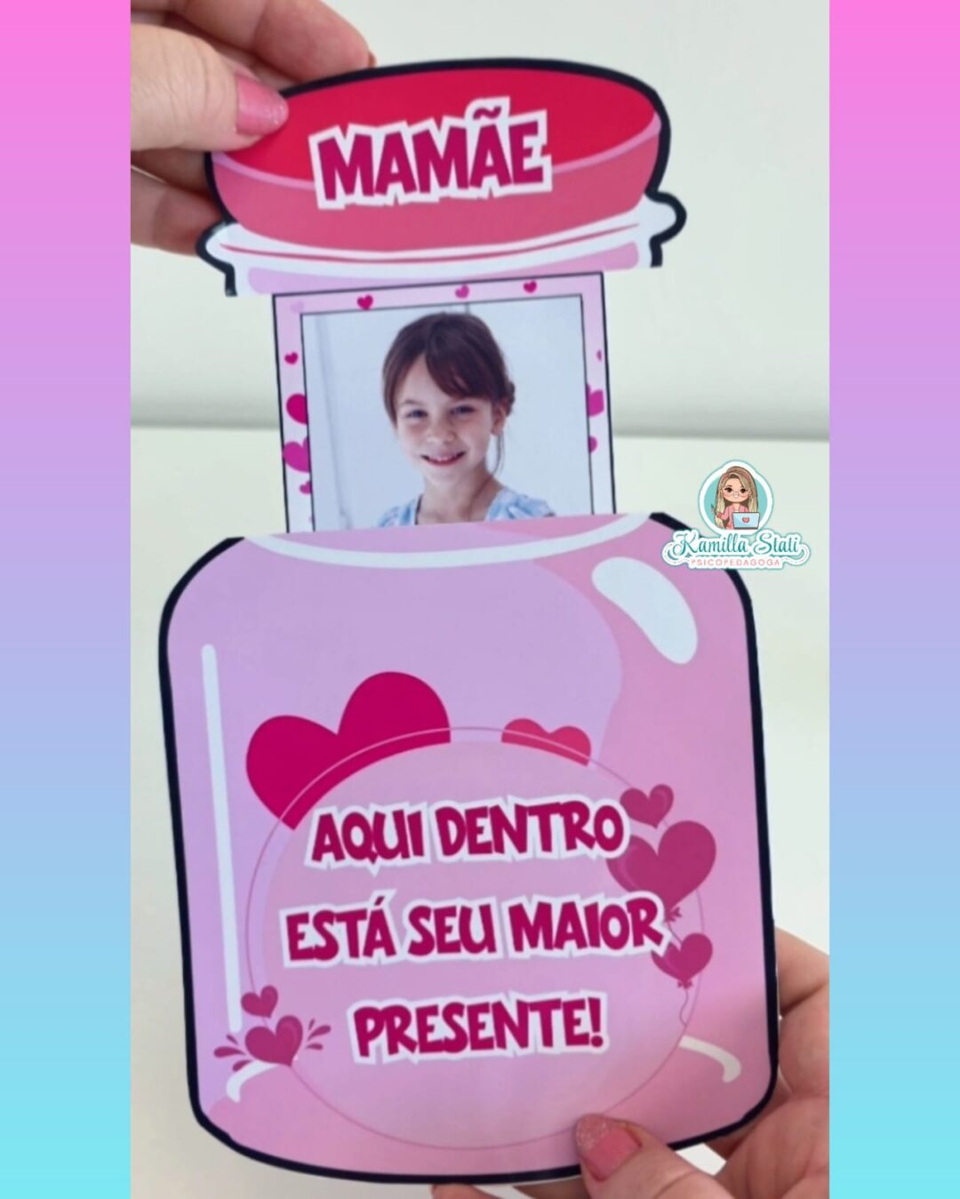 Cartão aqui dentro está seu maior presente mamãe - Image 5