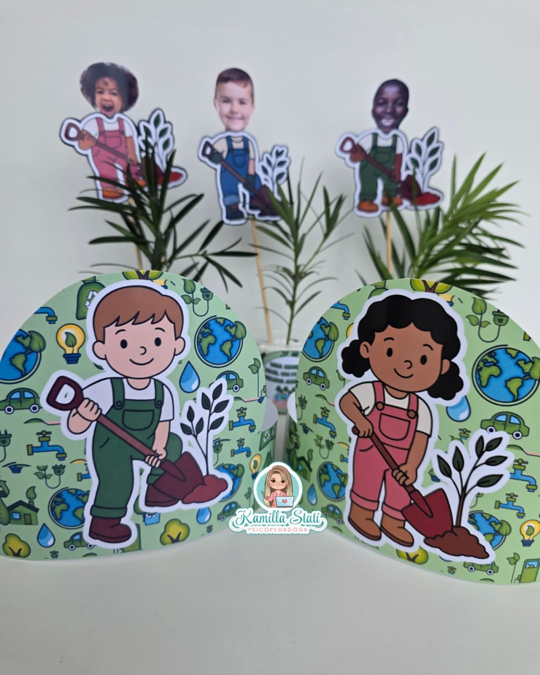Kit jardineiro meio ambiente - Imagem 5