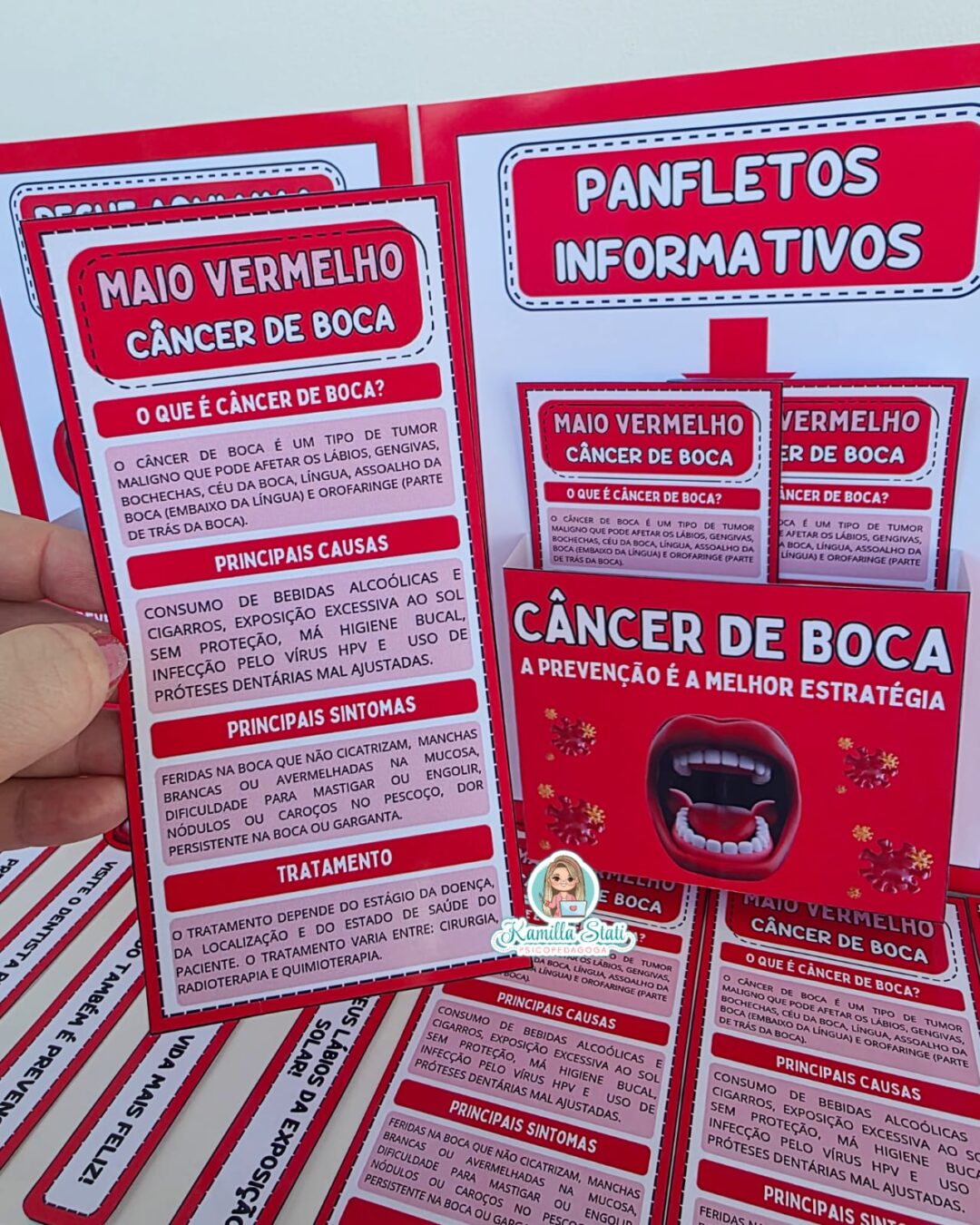 Kit Maio Vermelho: câncer de boca - Imagem 5