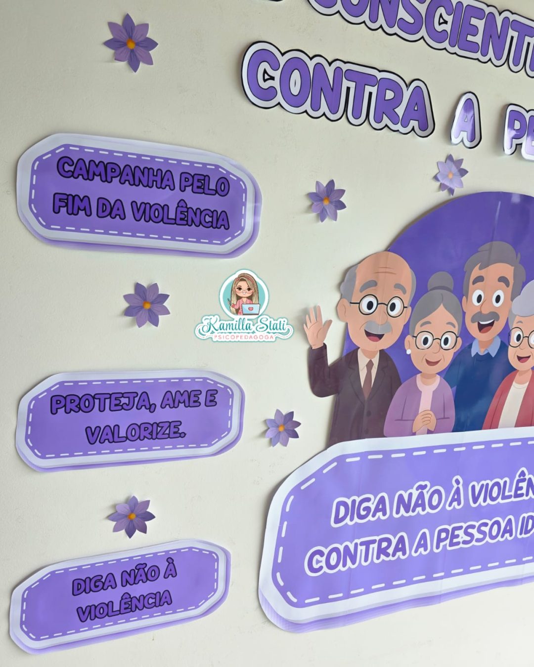 Painel junho violeta - Imagem 4