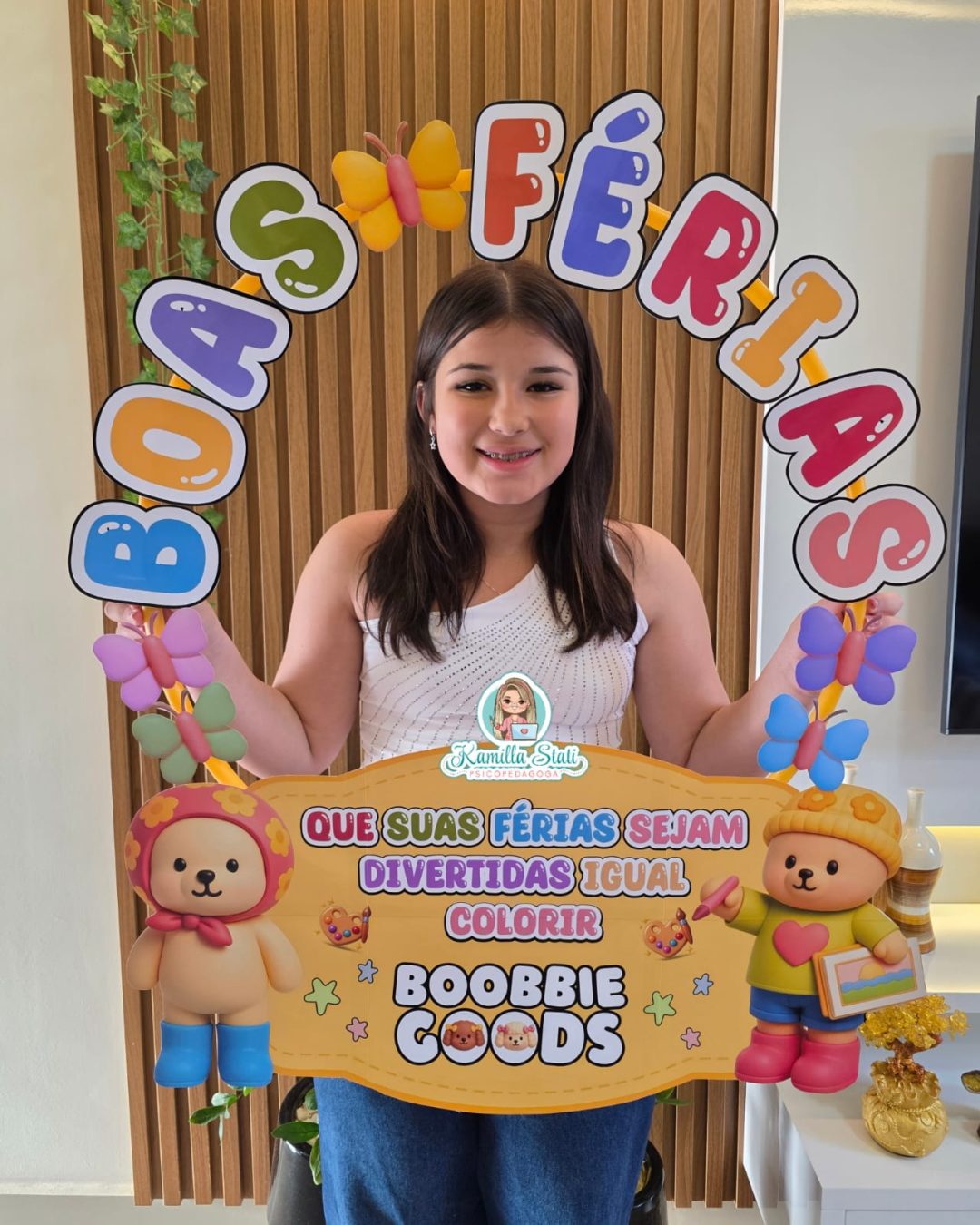 Bambolê boas férias Bobbie Goods