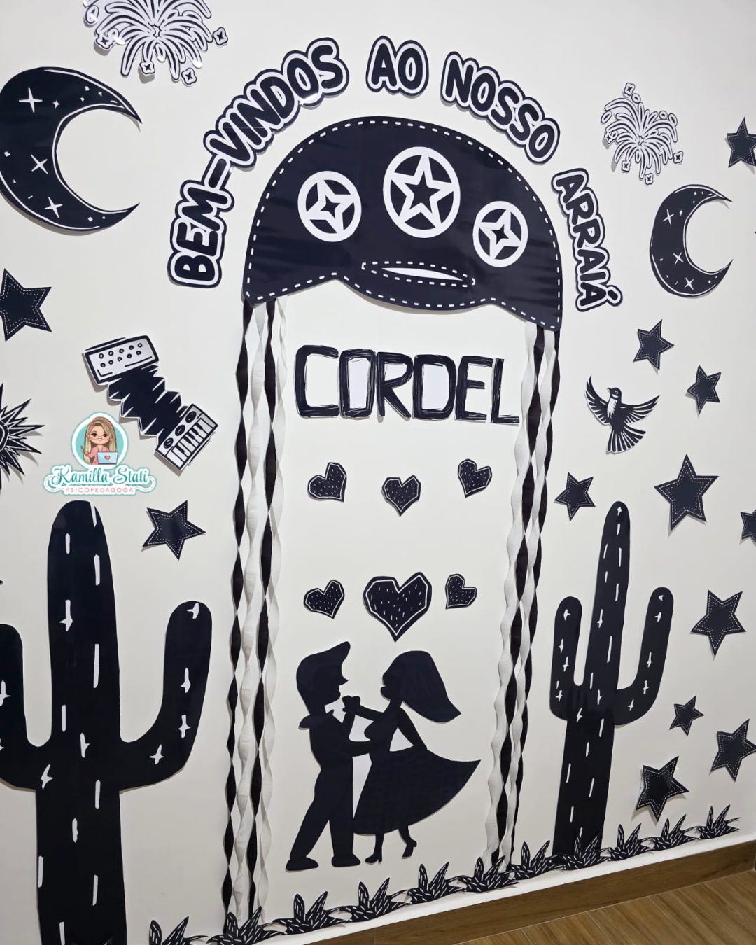 Painel cordel bem-vindos - Imagem 3