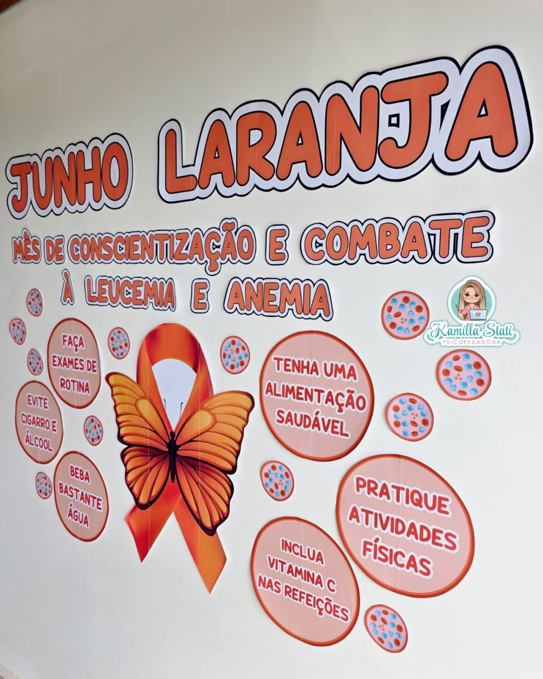 Painel junho laranja - Imagem 3