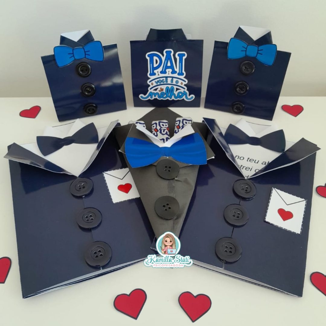 Kit dia dos pais camisa social