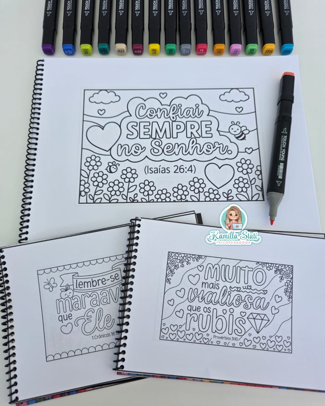 Livro para colorir: Pintando promessas - Imagem 8
