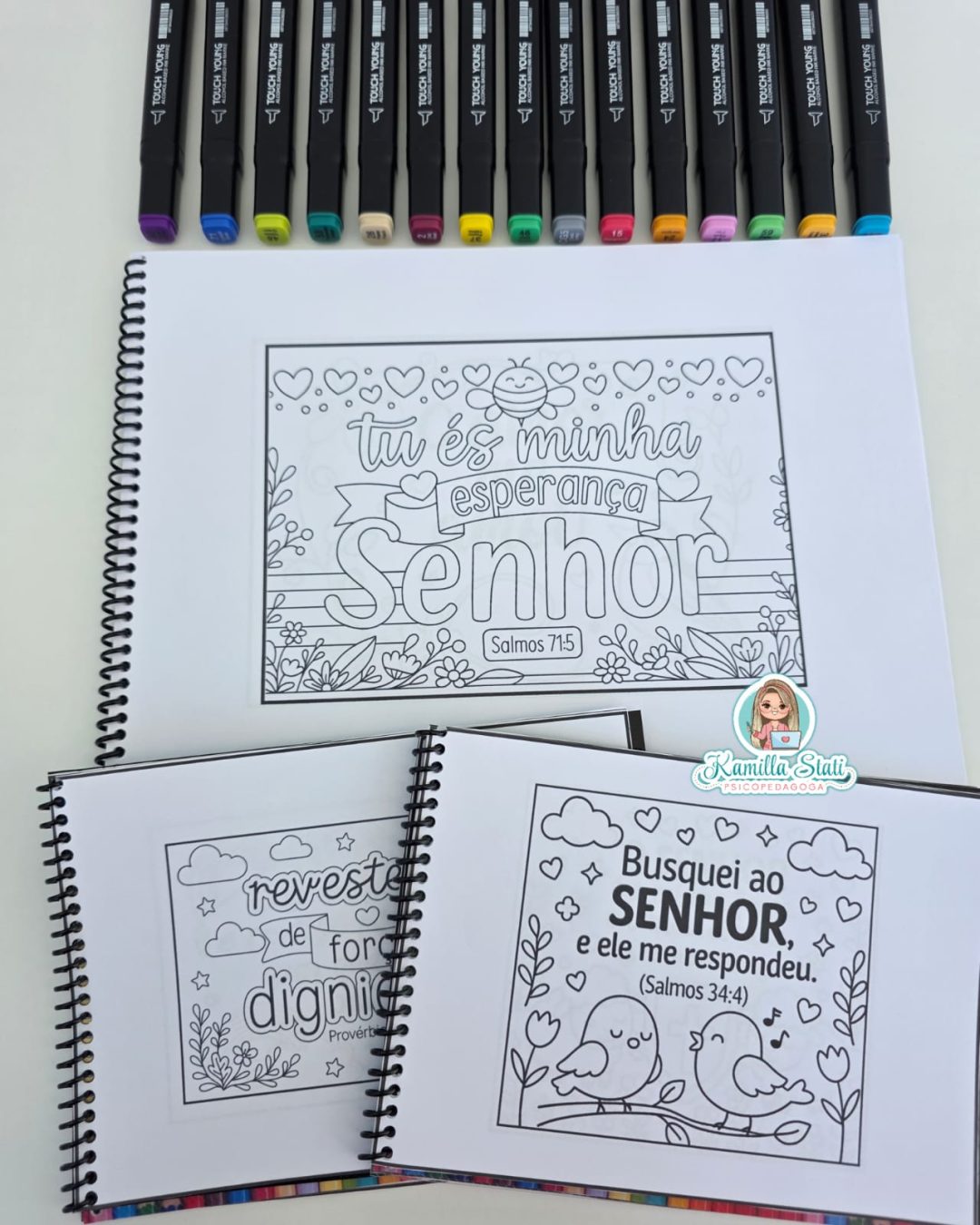Livro para colorir: Pintando promessas - Imagem 9