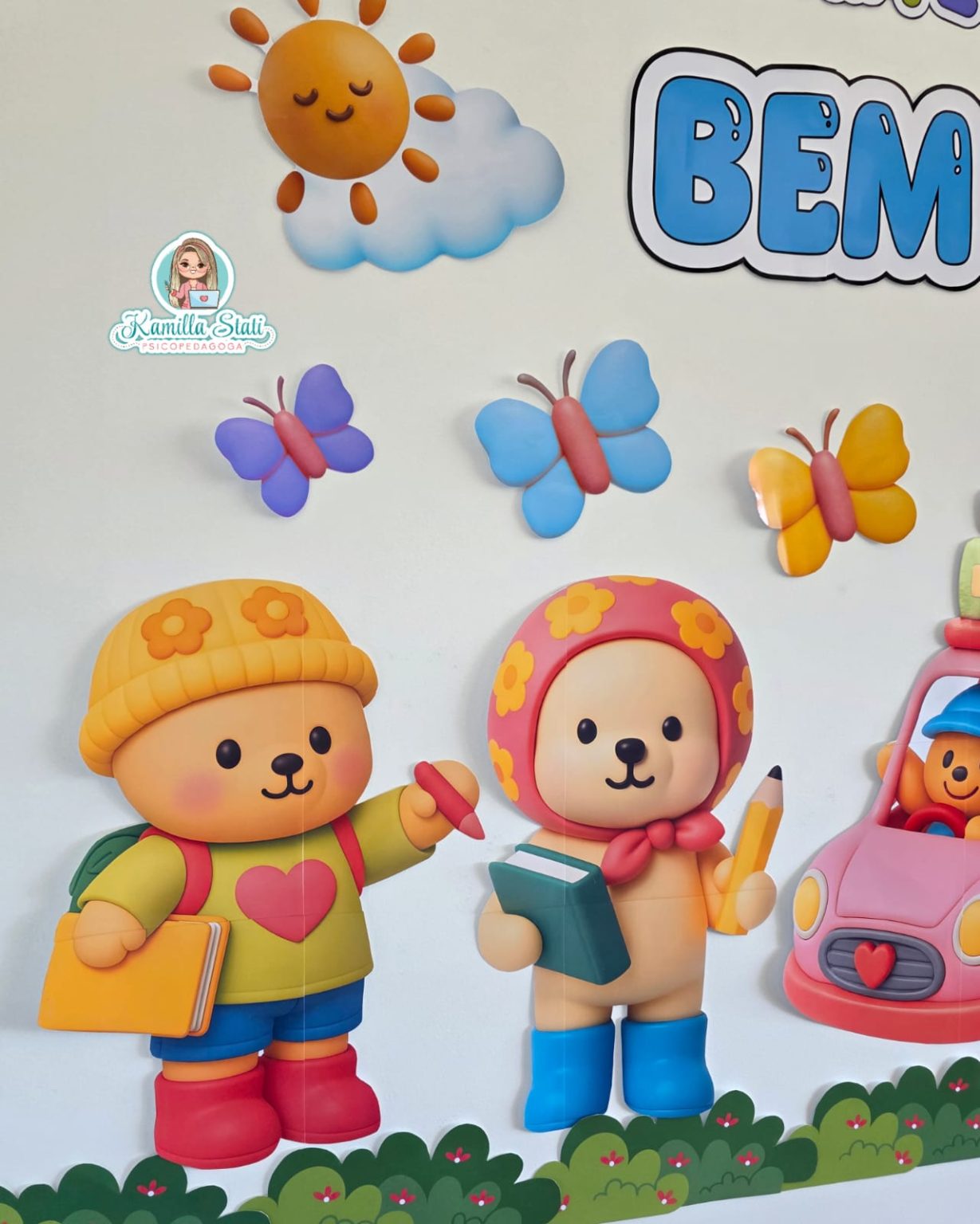 Painel volta às aulas Bobbie Goods - Materiais Para Profes: Seu Portal ...