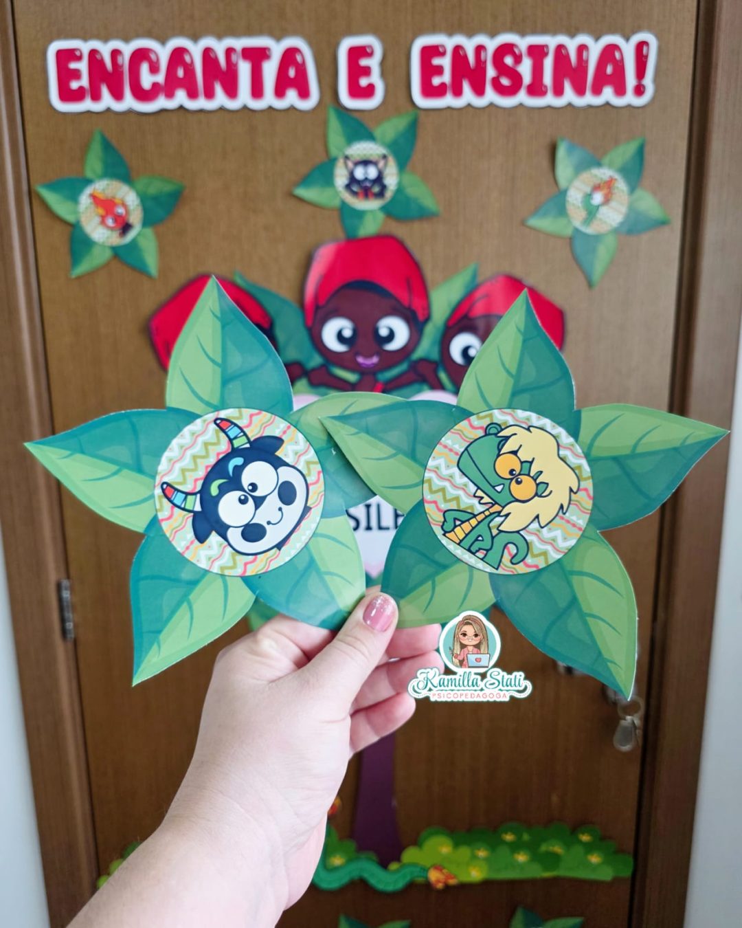 Decoração de porta folclore - Imagem 5
