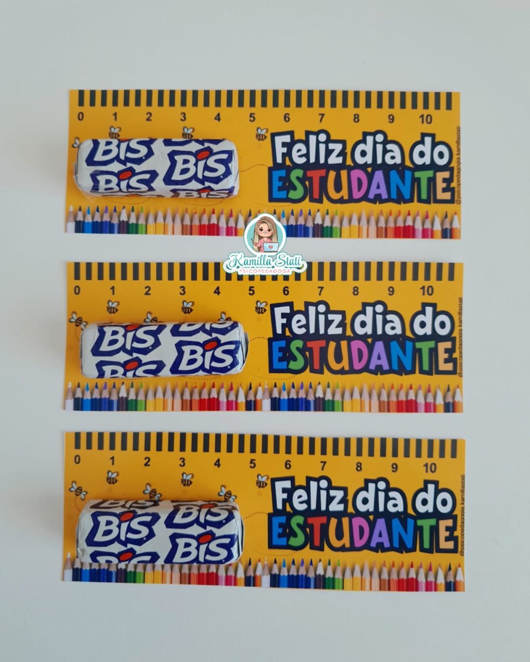 Kit dia do estudante lápis - Imagem 4