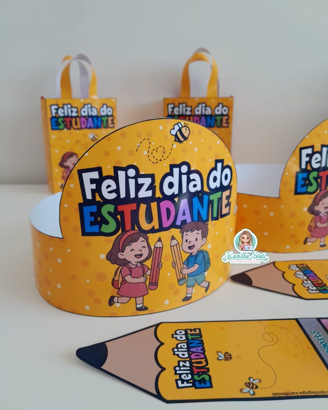 Kit dia do estudante lápis - Imagem 8