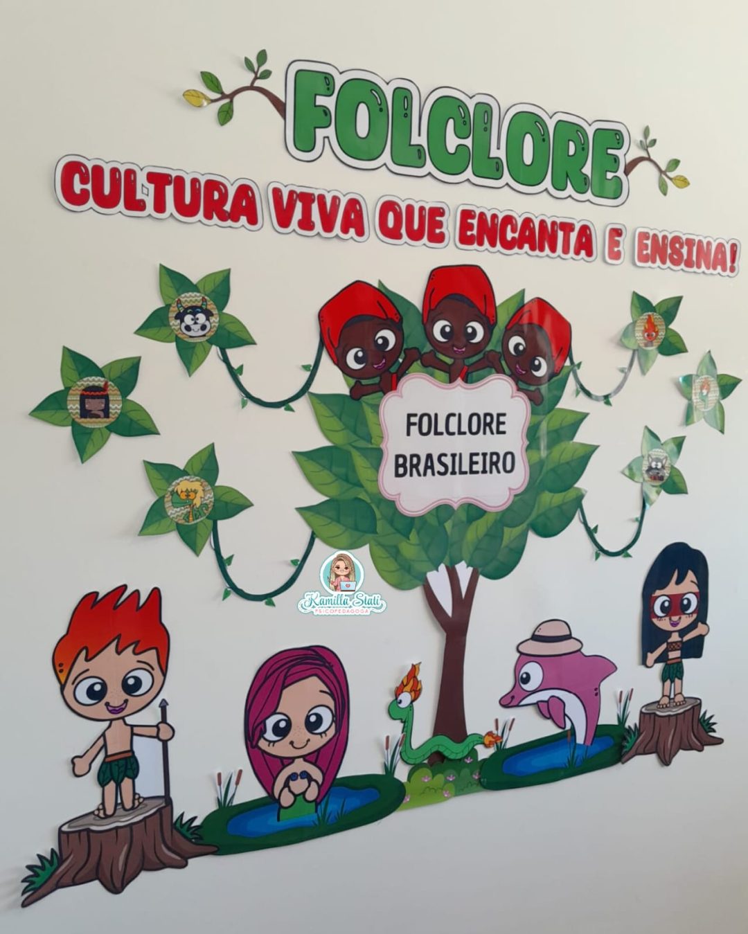 Painel Folclore árvore - Imagem 2