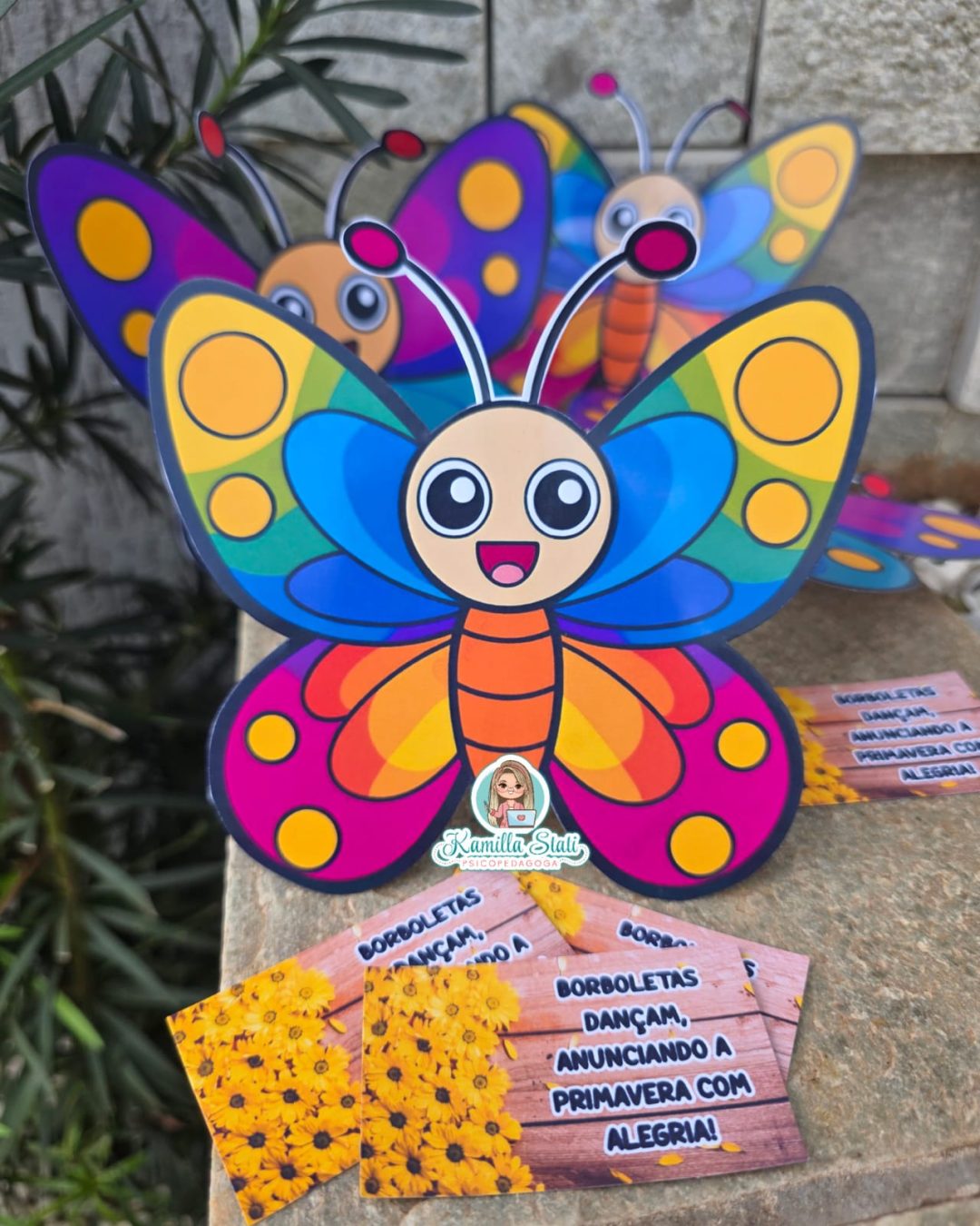Borboleta primavera que Bate Asas