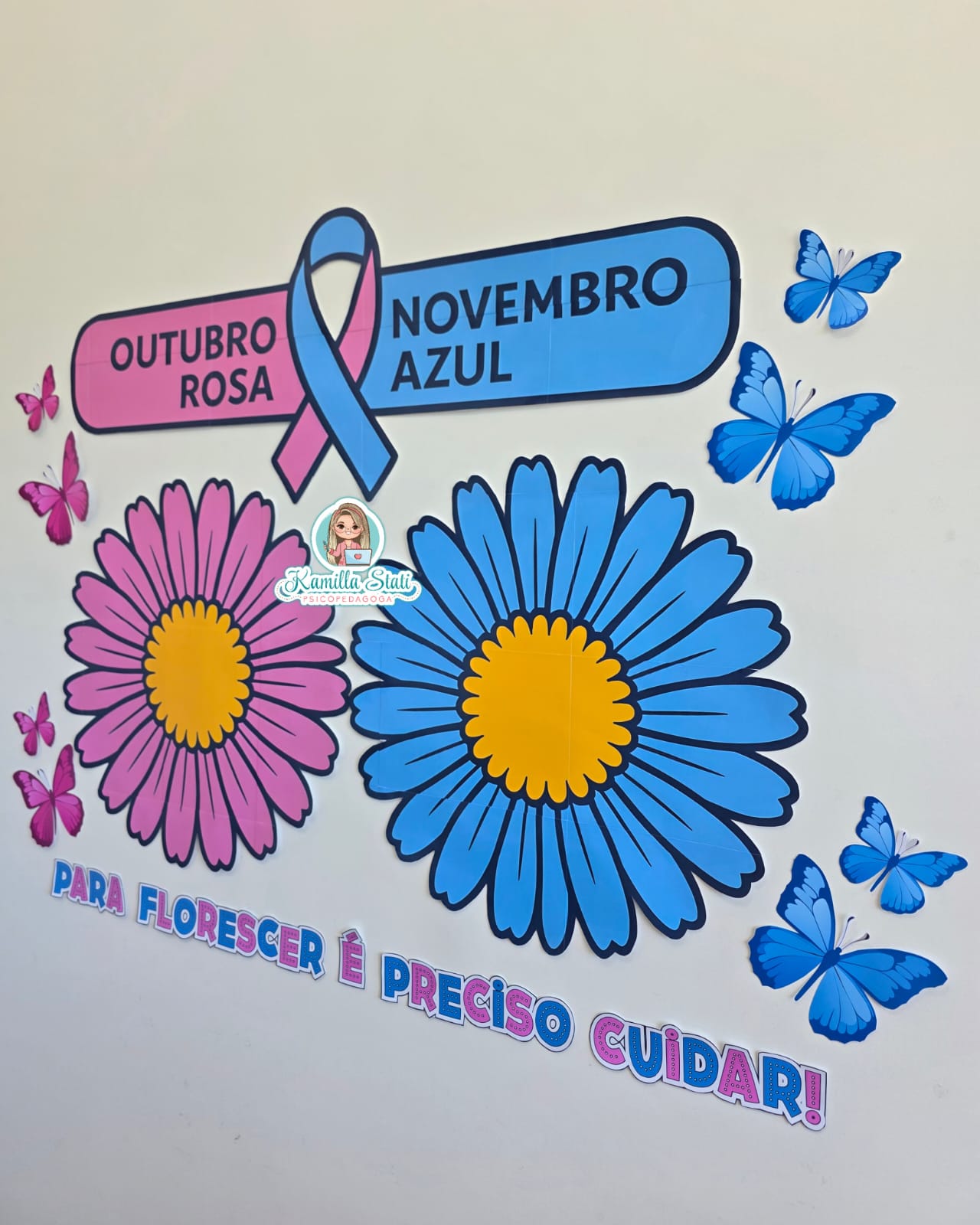Painel Outubro rosa e Novembro azul - Imagem 2