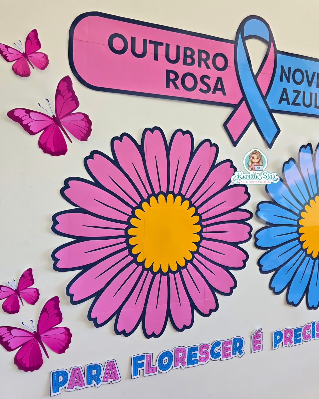Painel Outubro rosa e Novembro azul - Imagem 4