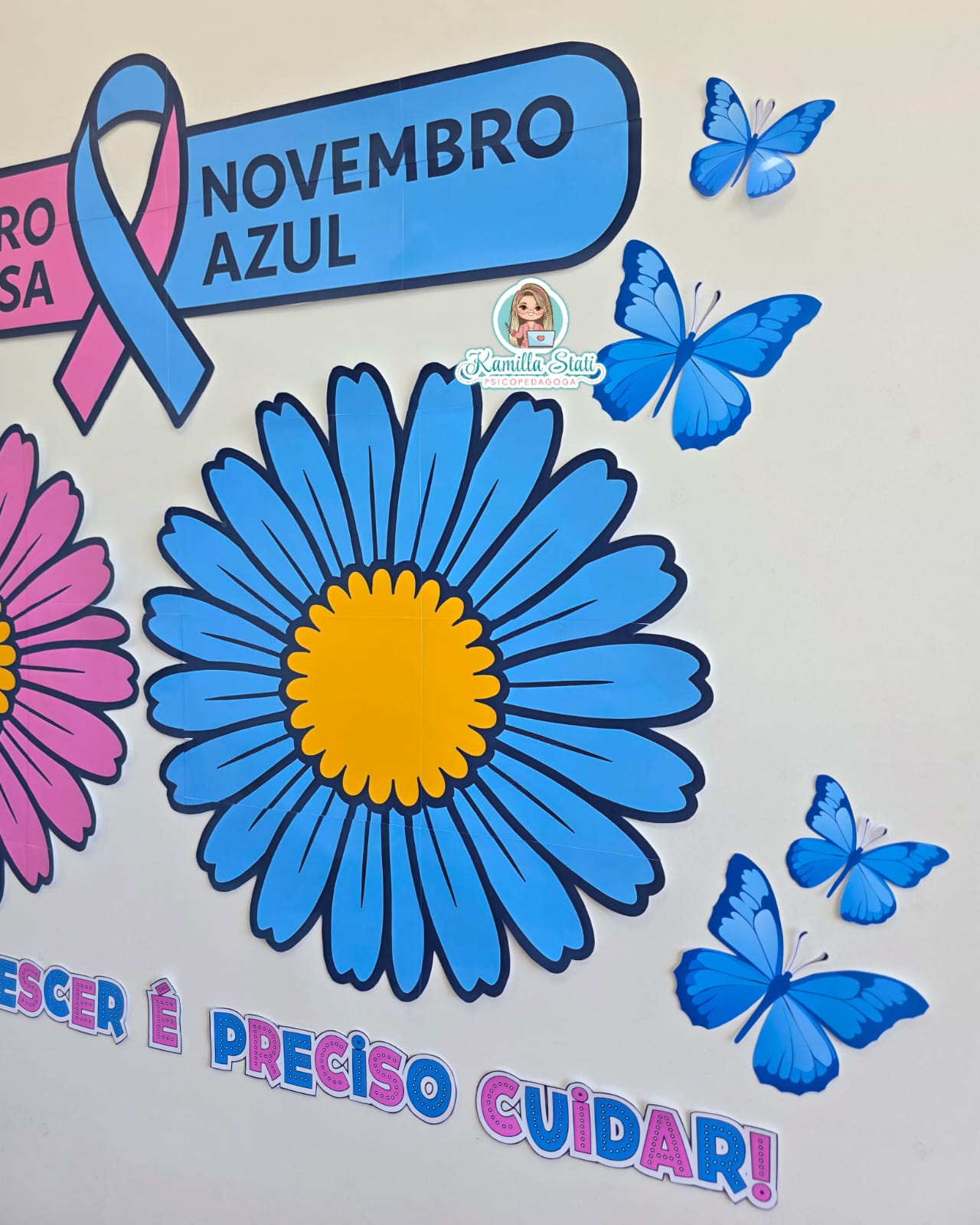 Painel Outubro rosa e Novembro azul - Imagem 5