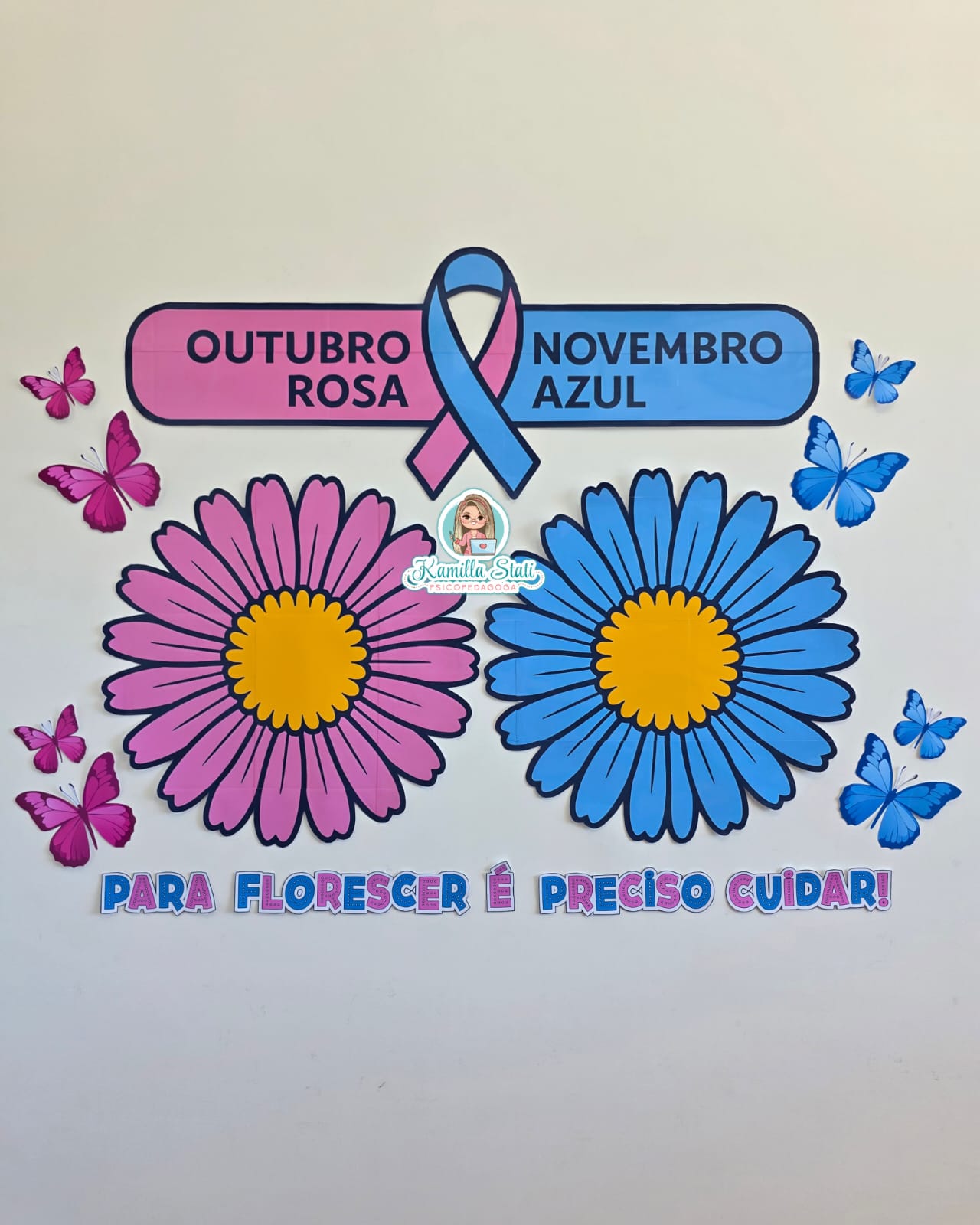 Painel Outubro rosa e Novembro azul - Imagem 6