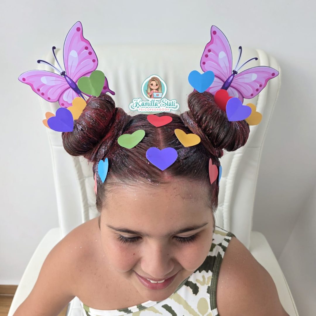 Cabelo maluco borboleta