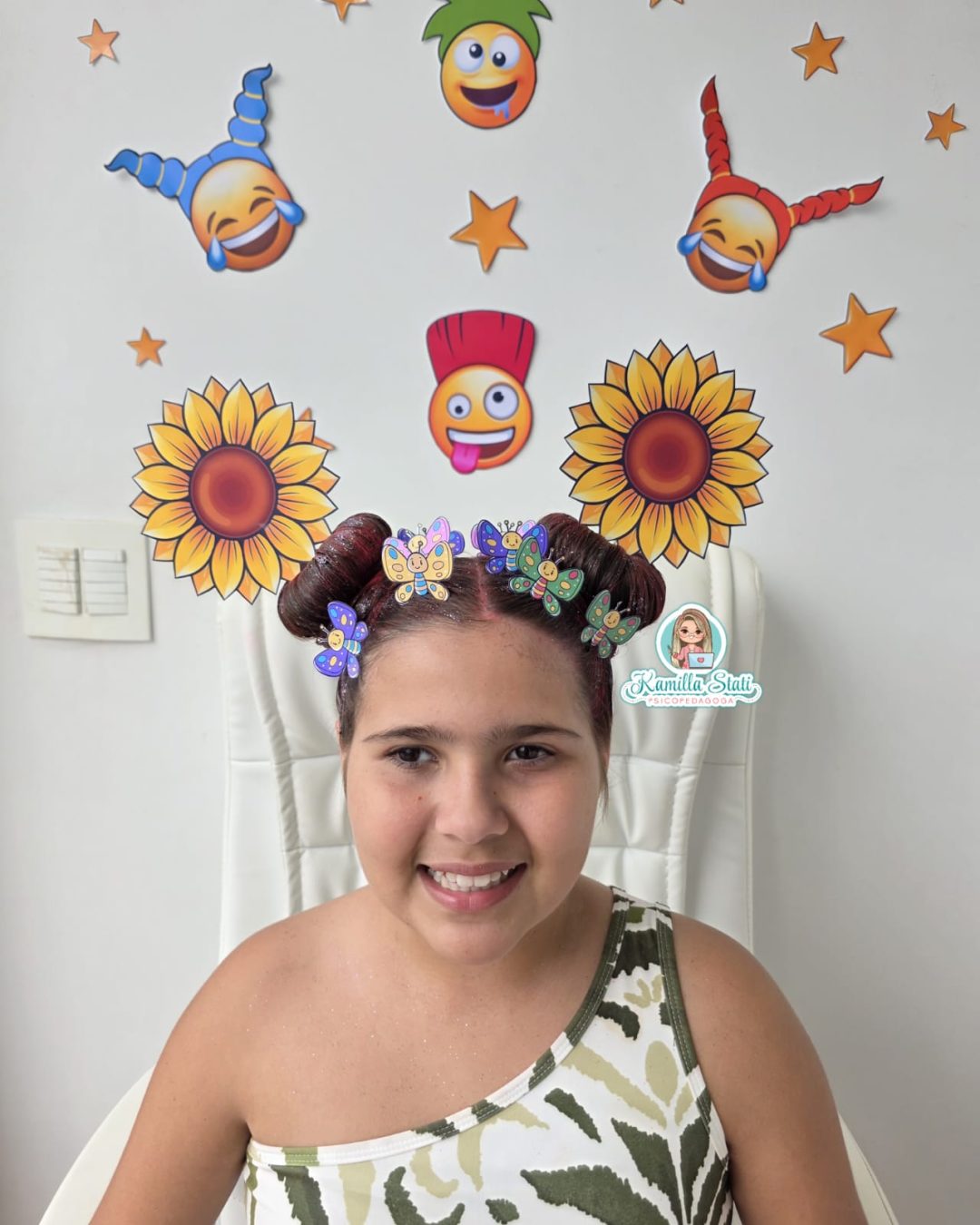 Cabelo maluco girassol - Imagem 2