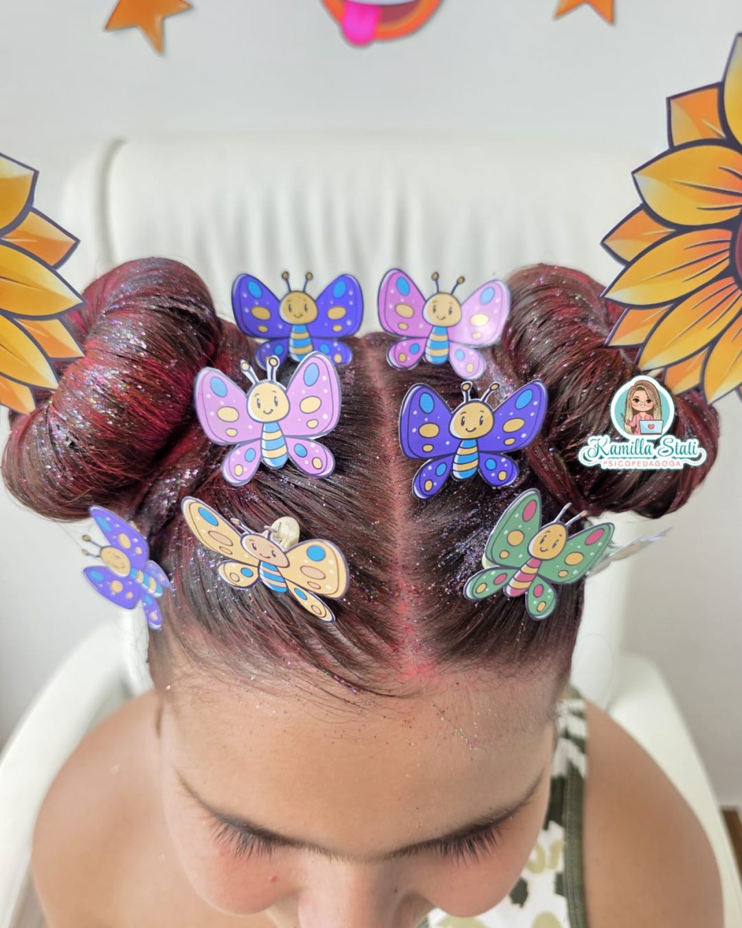 Cabelo maluco girassol - Imagem 5