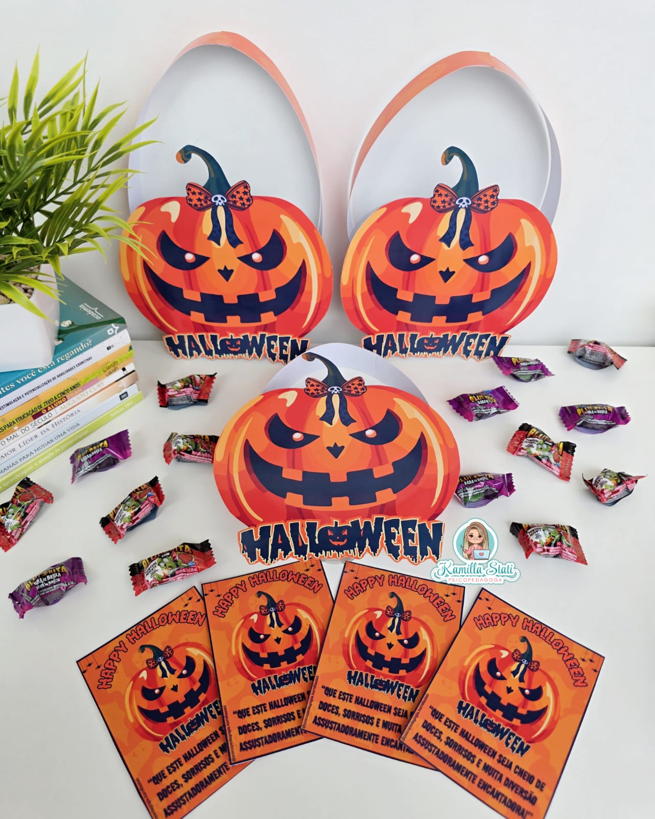 Lembrancinha abóbora halloween - Imagem 2