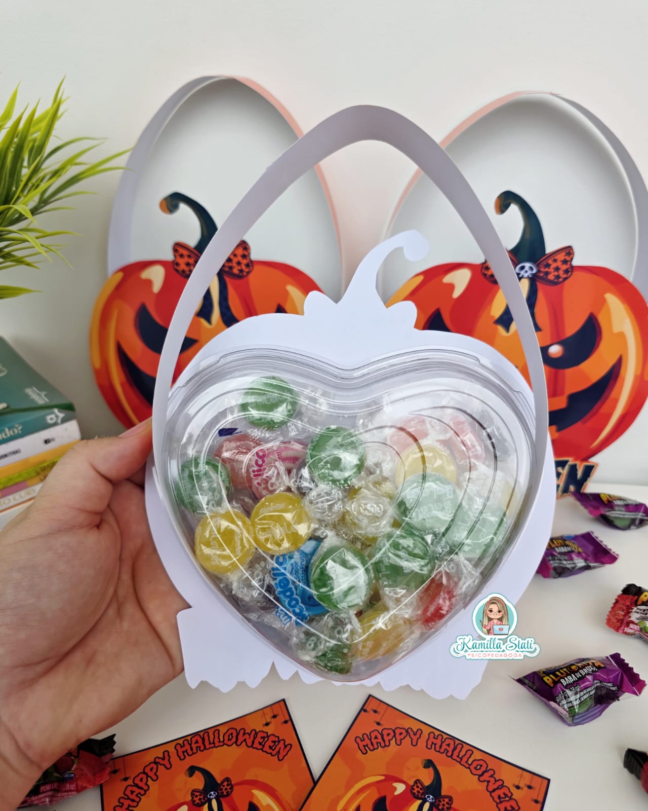 Lembrancinha abóbora halloween - Imagem 3