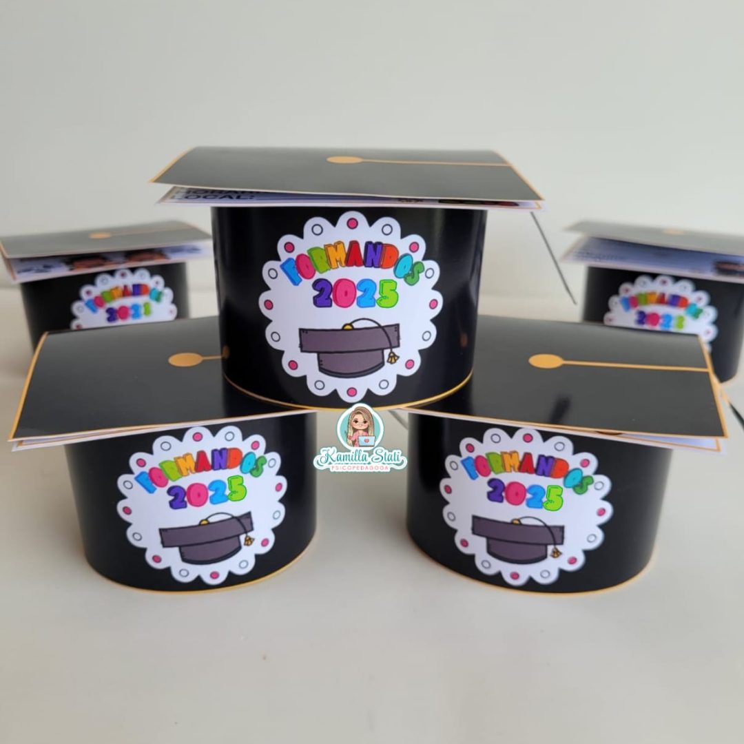 Lembrancinha formatura capelo 2025