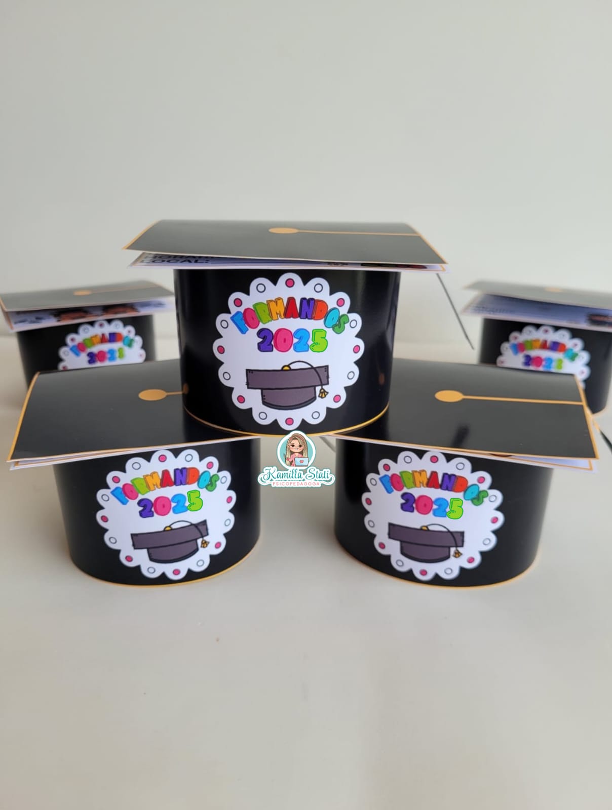 Lembrancinha formatura capelo 2025