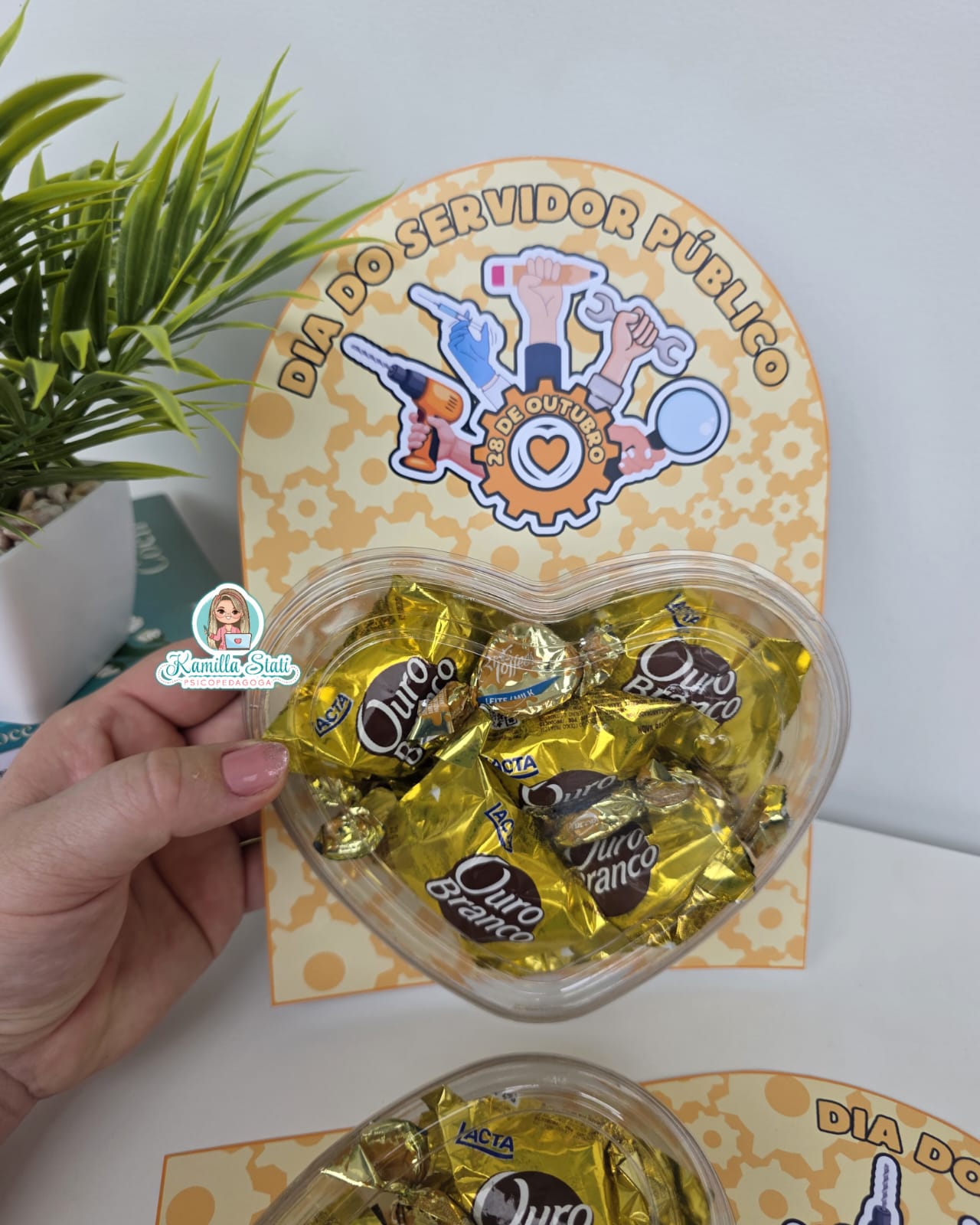 Lembrancinha para chocolates – Dia do Servidor Público - Imagem 2