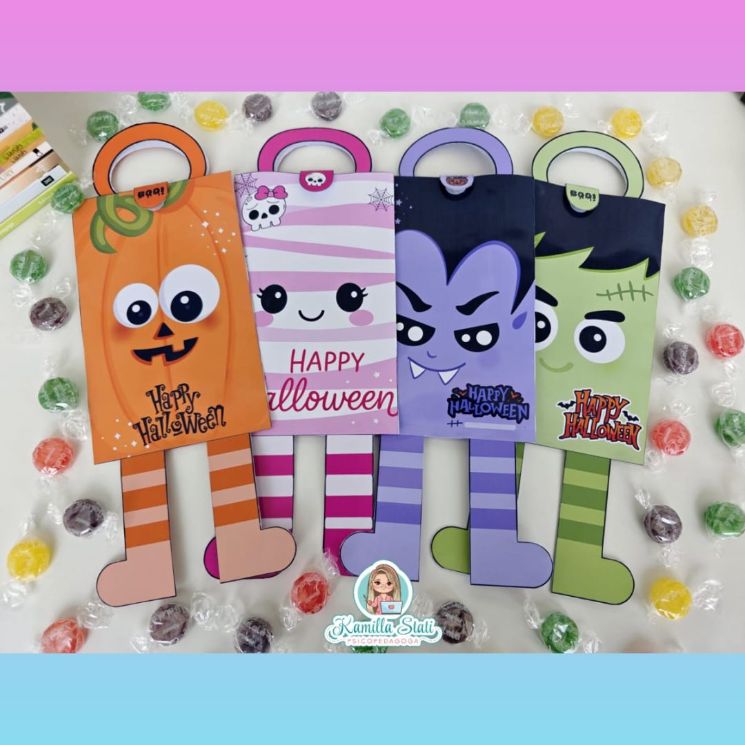 Sacolinhas divertidas halloween