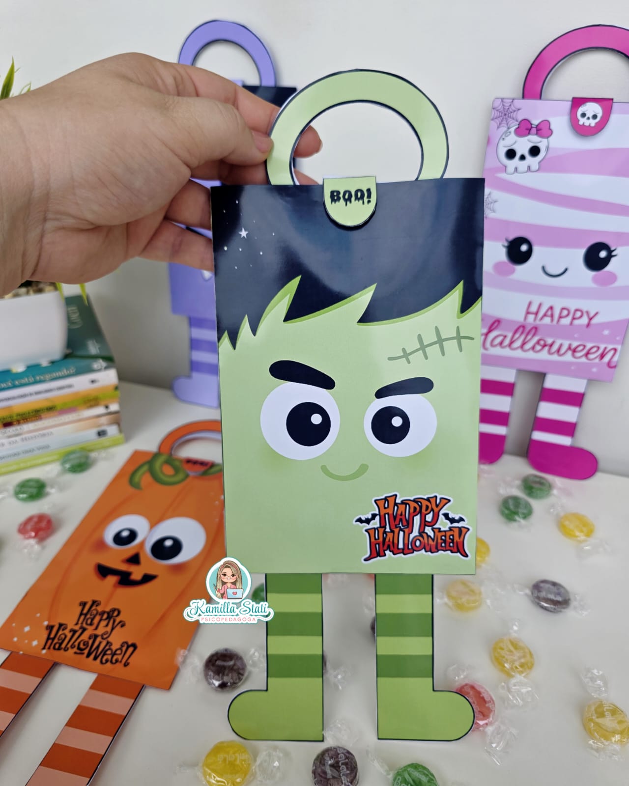 Sacolinhas divertidas halloween - Imagem 4