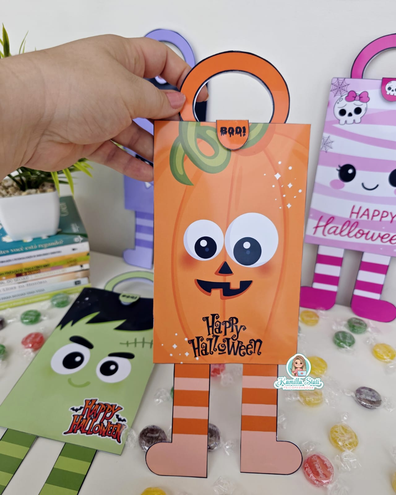 Sacolinhas divertidas halloween - Imagem 5